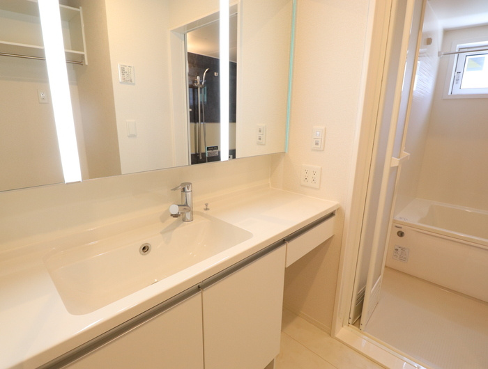 パストラル松橋Ⅱの独立洗面台|※同タイプの部屋写真です