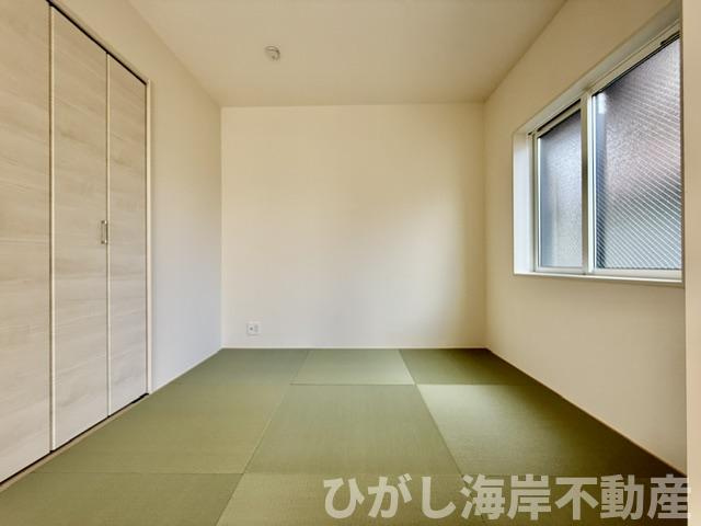 平塚市四之宮2丁目　新築戸建　全２棟の和室|4.5帖　和室