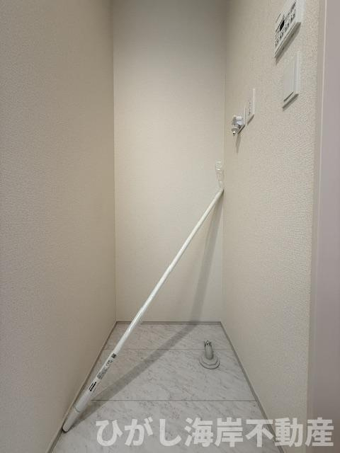 平塚市四之宮2丁目　新築戸建　全２棟のランドリースペース|洗濯機置場