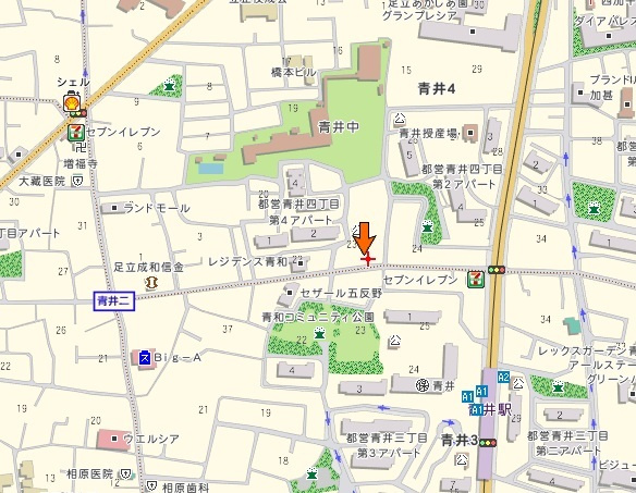 Ｓｏｌａｎａ　ソラーナの地図|★商店街沿いになります★
