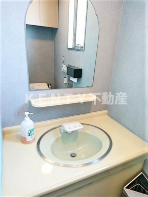 【洗面所】 | ＳＥＶＥＮ　ｂｌｄｇ．（セブンビル） | 忙しい朝には欠かせない洗面所です