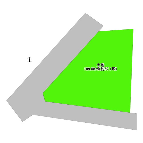 【土地図】 | ◆◇横浜市港北区富士塚2丁目　建築条件なし売地◇◆