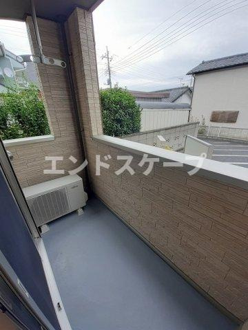 ラフレシール　Ｋのバルコニー|高崎、前橋のお部屋探しはエンドスケープまで！お客様の理想お聞かせ下さい♪