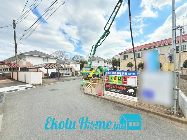 あきる野牛沼の前面道路含む現地写真|前面道路含む現地写真です