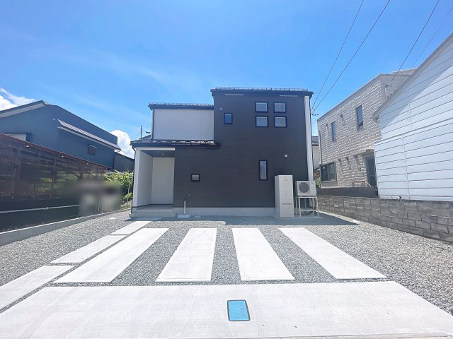 新築戸建・新築建売　会津若松市城西町2期　城西小・第四中の区画図|駐車スペースは並列2台可能です！（車種による）