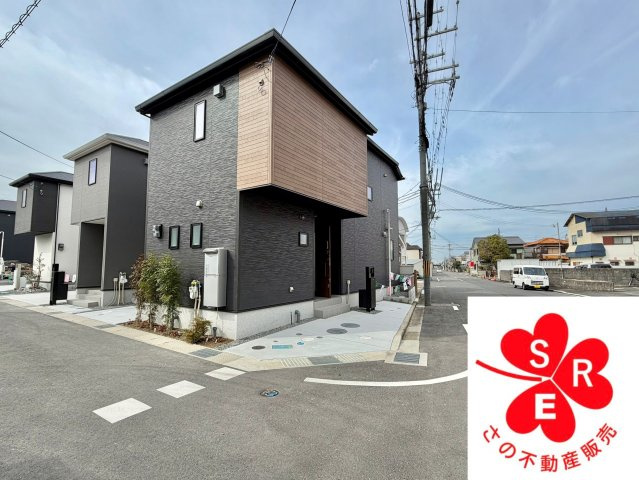 泉佐野市長滝新築戸建の外観|10号棟　2880万円
土地102.52㎡、100.19㎡