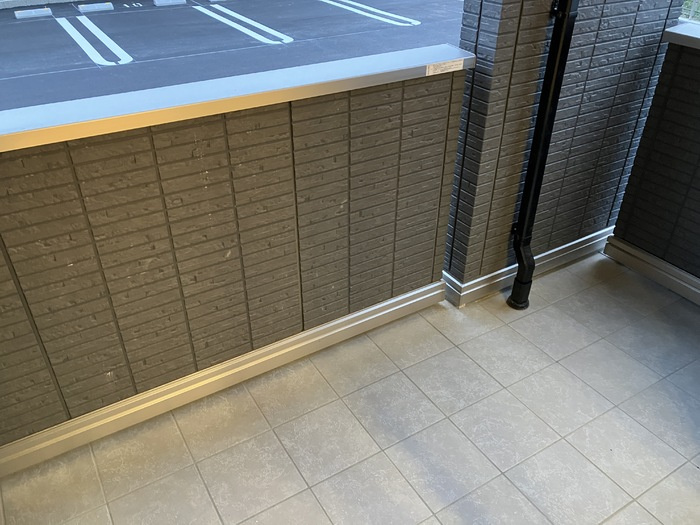 アーブル西岩田のバルコニー