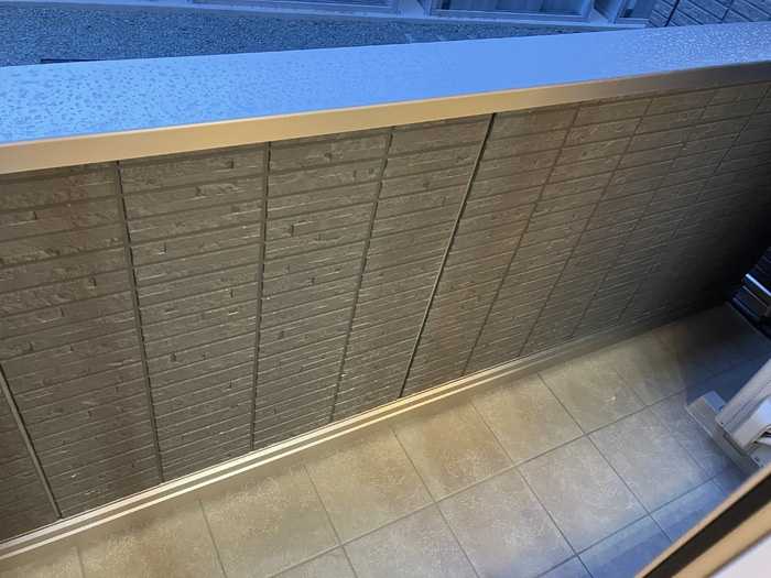 アーブル西岩田のバルコニー