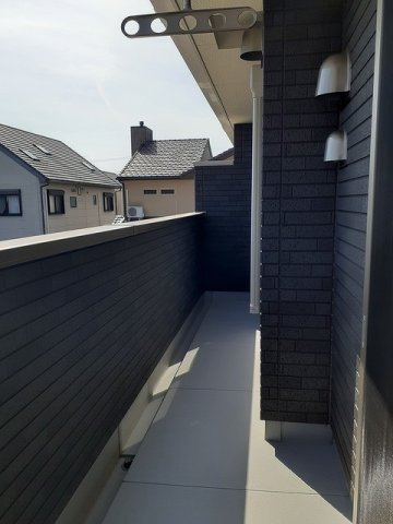 アールグレイ　エルのバルコニー|お洗濯にも便利なバルコニー付き