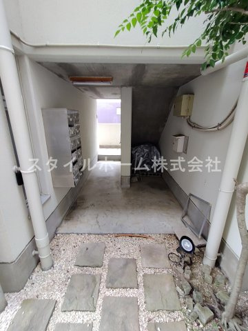 向山ハウスのロビー