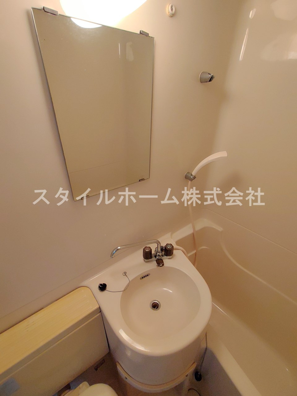 向山ハウスの洗面所