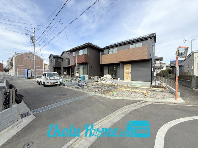 あきる野牛沼第4期　全1棟　3号棟の前面道路含む現地写真