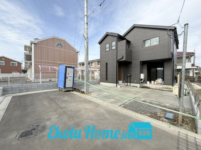 あきる野牛沼第4期　全1棟　3号棟の前面道路含む現地写真