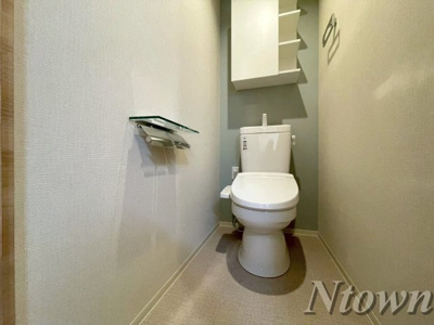 【トイレ】 | ロイヤルカーサ千種 | 清潔感のあるトイレです