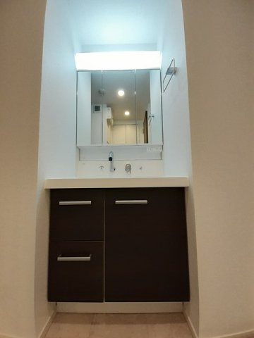 エレガントカーサⅢの洗面所