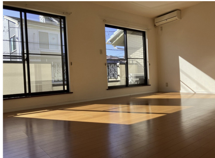 松原望月邸貸家の居間・リビング