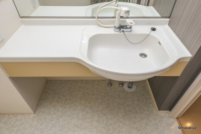 セジュール桐原の洗面所