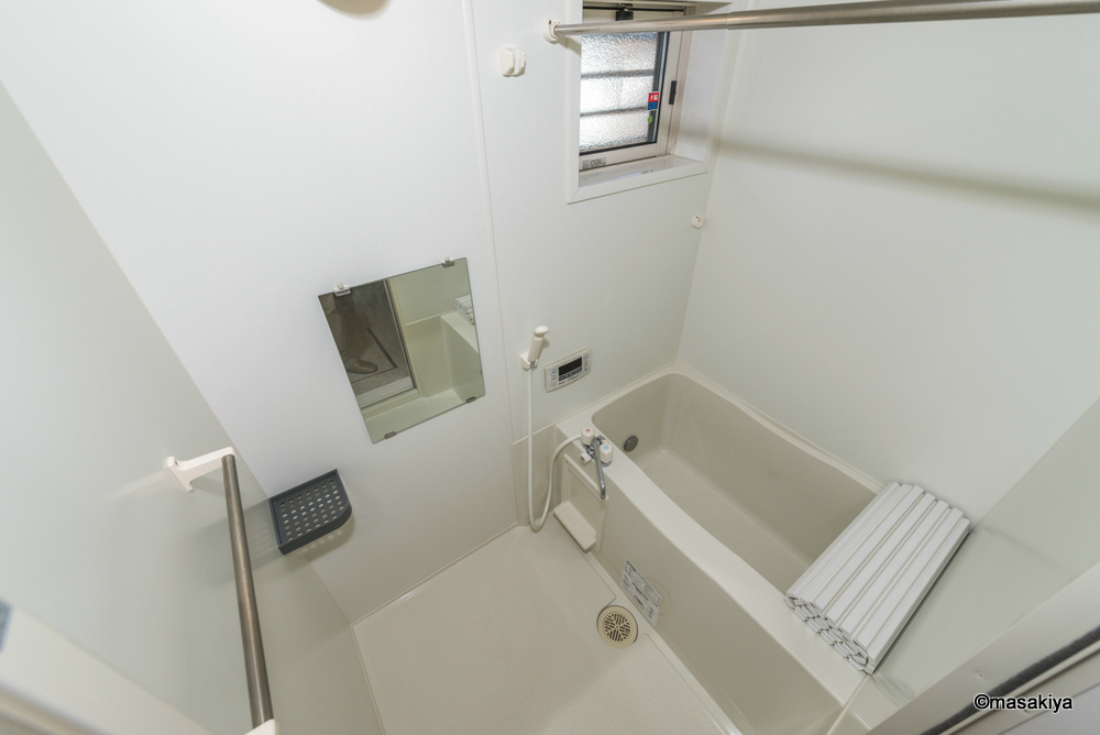 セジュール桐原の浴室|お風呂　追い焚き・浴室乾燥機付きです。