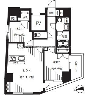 フェルクルールプレスト三ノ輪駅前の間取り
