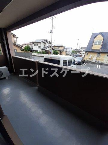 ヴィラ　アルビレオのバルコニー|高崎、前橋のお部屋探しはエンドスケープまで！お客様の理想お聞かせ下さい♪
