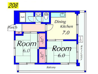 【間取り】 | インペリアル東岡崎