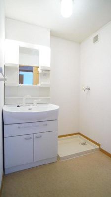 【洗面所】 | ピュア・キャッスルⅢ | 洗面所