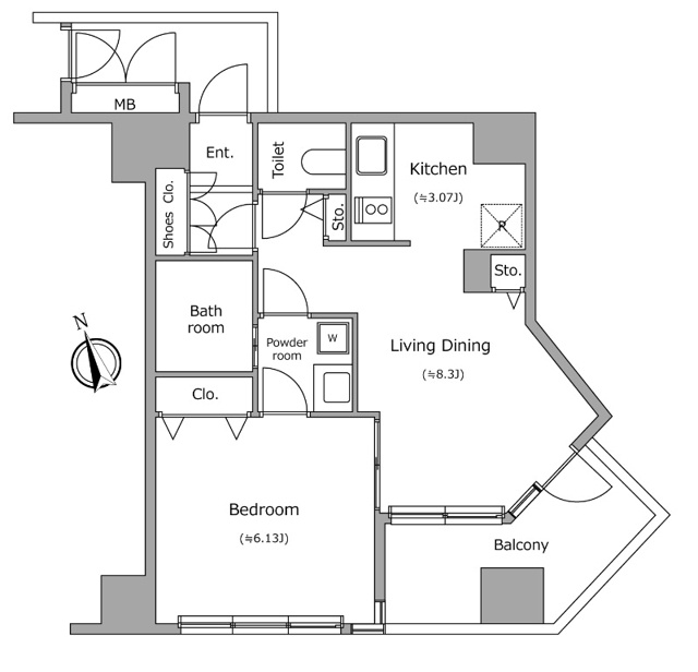 新品家具付きマンション中根17(KaGood東京)