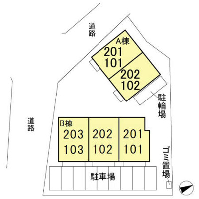 【区画図】 | アズール B