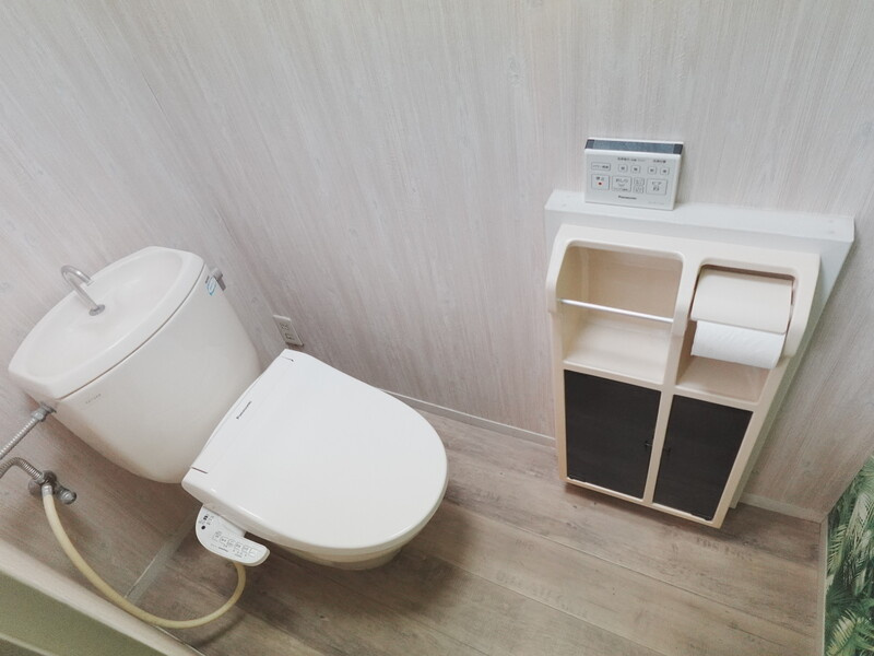 調布市飛田給２丁目のアパートのトイレ