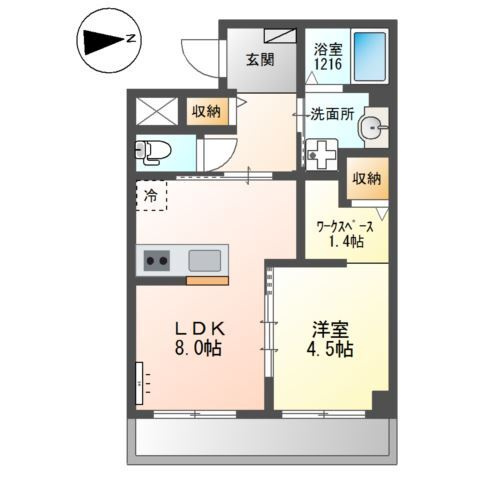 【間取り】 | ブランキューブ南摂津