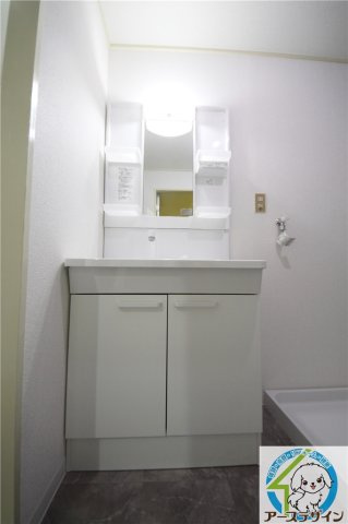 ハイツマコーレの独立洗面台