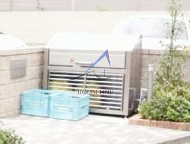 エルメゾン　ソレイユのその他共用部分|敷地内ごみ置き場です。