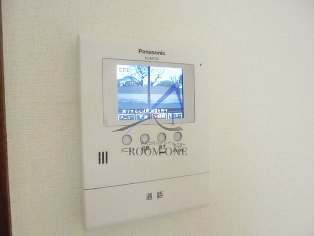 エルメゾン　ソレイユのセキュリティ|モニター付きインターホンです。