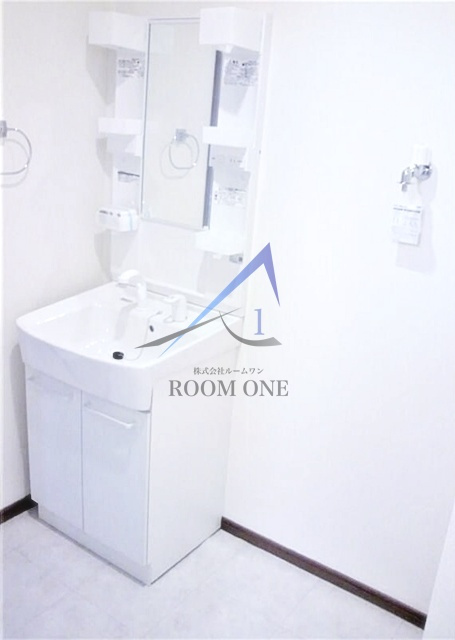 エルメゾン　ソレイユの洗面所|洗面台です。