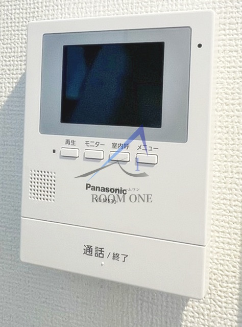 TEN-NOM HOUSE PREMIEのセキュリティ|モニター付インターホンです。