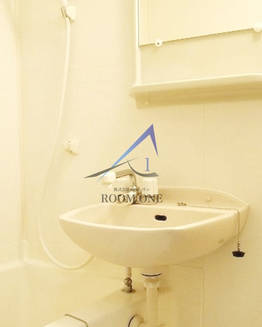 ルーブル都立大学Ⅱの洗面所|洗面台です。