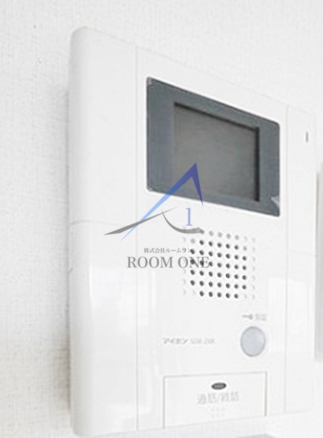 プランドールのセキュリティ|モニター付きインターホンです。