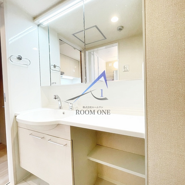 NavonaⅡの洗面所|独立洗面台です。