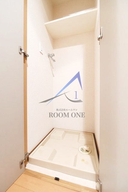 スカイコート・ヴィーダ五反田ウエストの設備|洗濯機置き場です。