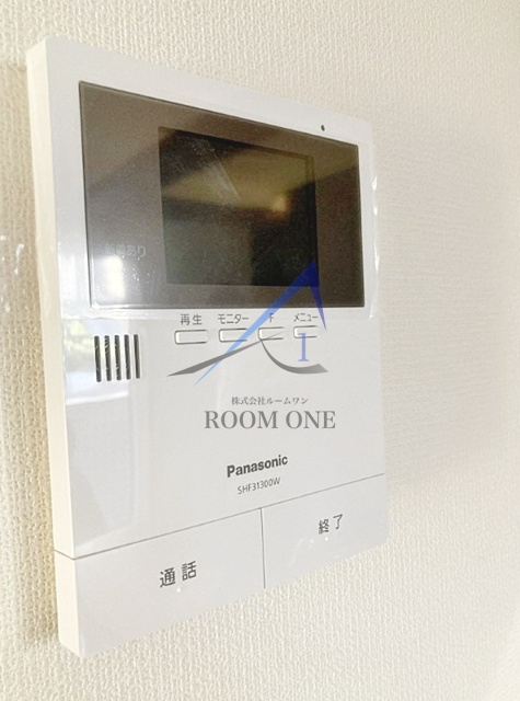 セントル　ヴィラージュのセキュリティ|モニター付きインターホンです。