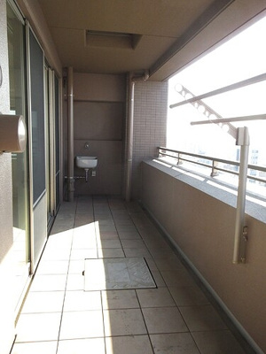 【バルコニー】 | ナイスロイヤルタワー宇都宮中央 | 南側ベランダ　※2026年2月撮影