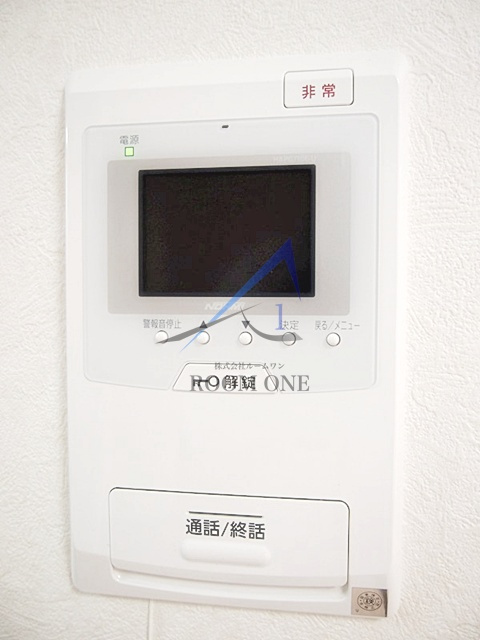 ルーブル大鳥居のセキュリティ|モニター付きインターホンです。