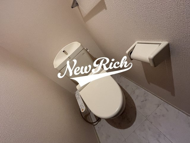 前橋市西片貝町４丁目のアパートのトイレ