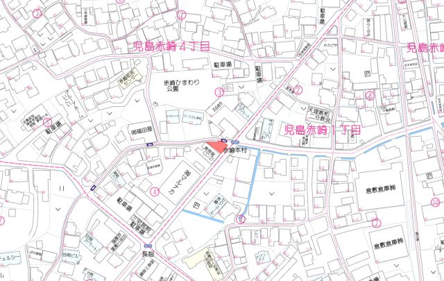 倉敷市児島赤崎4丁目　1区画の地図