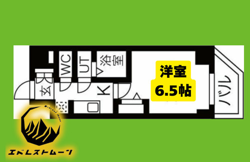 メイクス上前津Ⅲの間取り