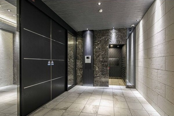 S-RESIDENCE星ヶ丘のエントランス