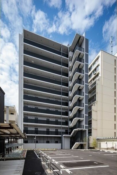 S-RESIDENCE今池beleta(ベレータ)キャンペーン中の駐車場