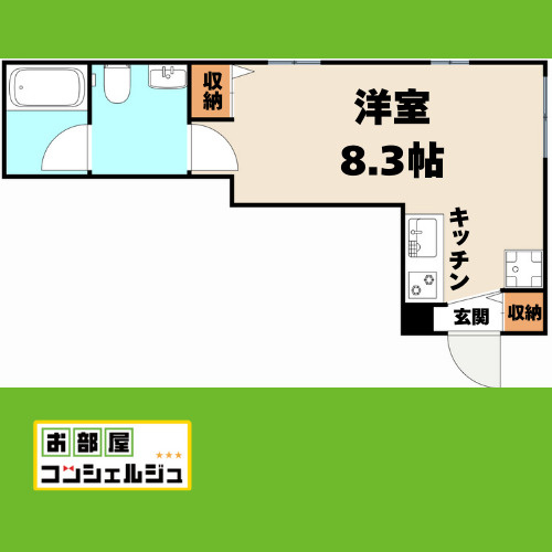 et toi 中村公園(エトワ中村公園)の間取り