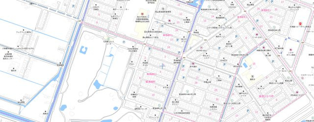 南区築港緑町　売地の地図