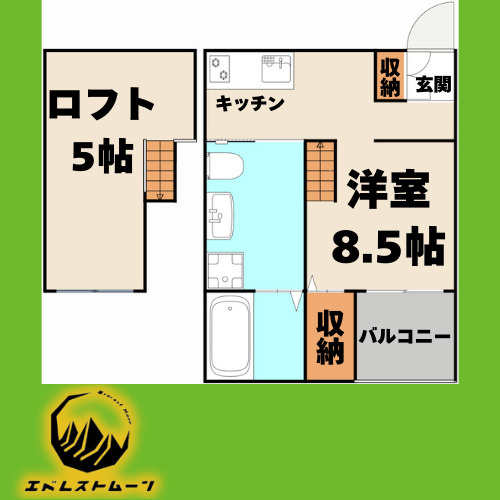 M’s　storyの間取り